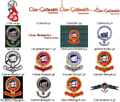 CGA Badges, Banner, and other Graphics