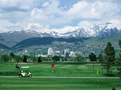 Salt Lake City Skyline