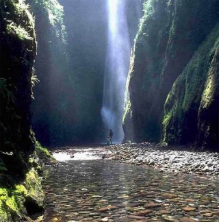 Waterfall and Stream