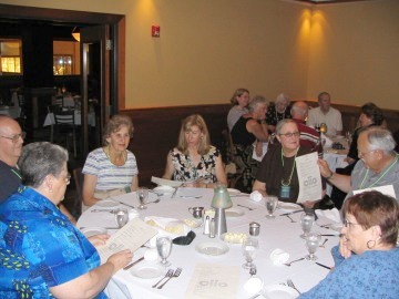 Dining at Olio's